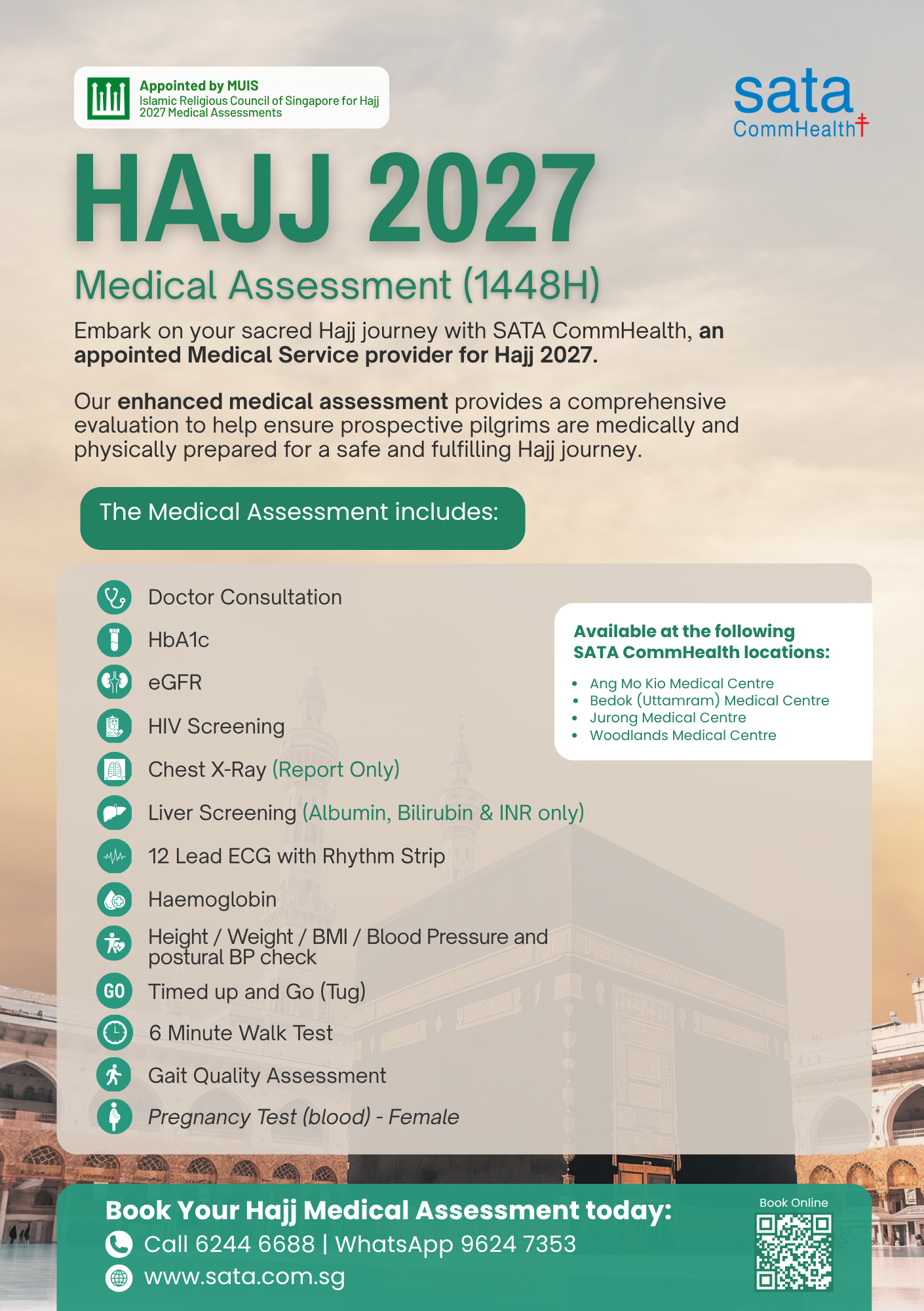 Hajj Medical Assessment 2027 (1448H) EDM EV